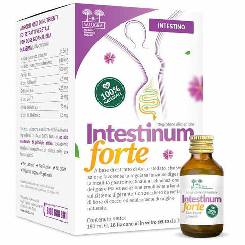 Salugea intestinum forte 18 flaconcini da 10 ml