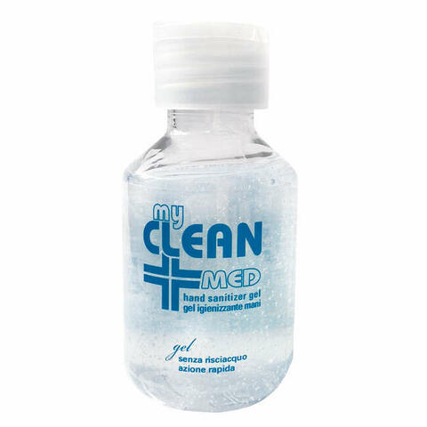 Mycleanmed gel igienizzante mani alcool 60% 100 ml