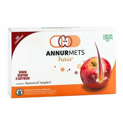 Annurmets hair 510 mg 30 compresse