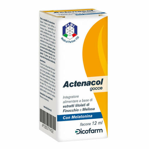 Actenacol gocce 12 ml con melatonina