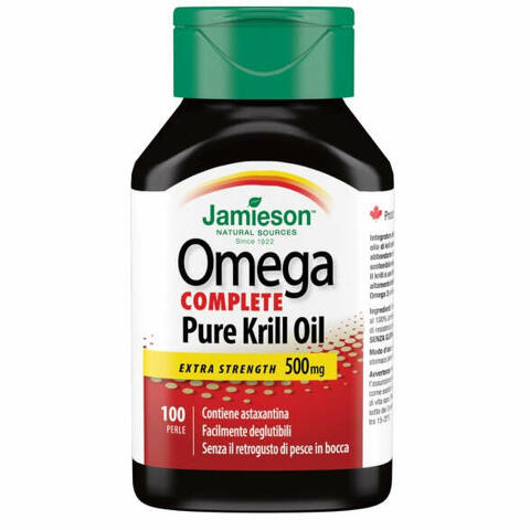 Jamieson omega complete pure krill oil 100 perle