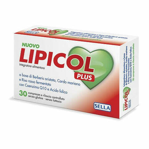 Lipicol plus 30 compresse retard