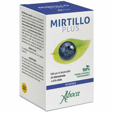 Mirtillo plus 70 capsule