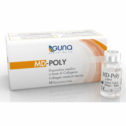 Md-poly italia 10 fiale iniettabili da 2ml