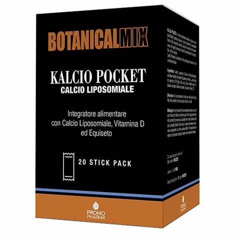 Kalcio pocket botanical mix 20 stick da 10 ml