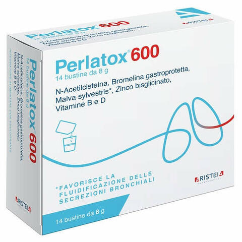 Perlatox 600 14 bustine nuova formulazione