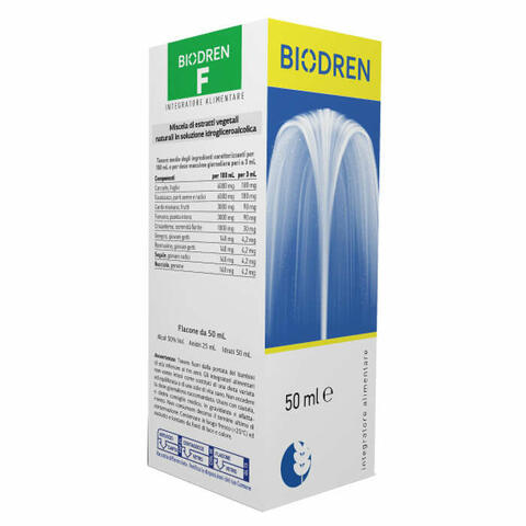 Biodren f 50 ml soluzione idroalcolica