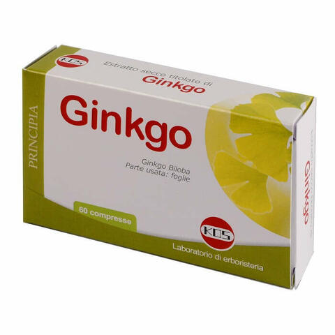 Ginkgo biloba estratto secco 60 compresse