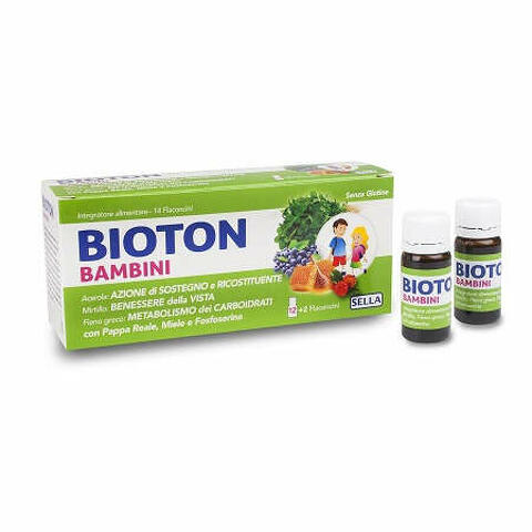 Bioton bambini nuovo 14 flaconcini