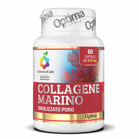 Collagene marino idrolizzato puro 60 capsule 575 mg