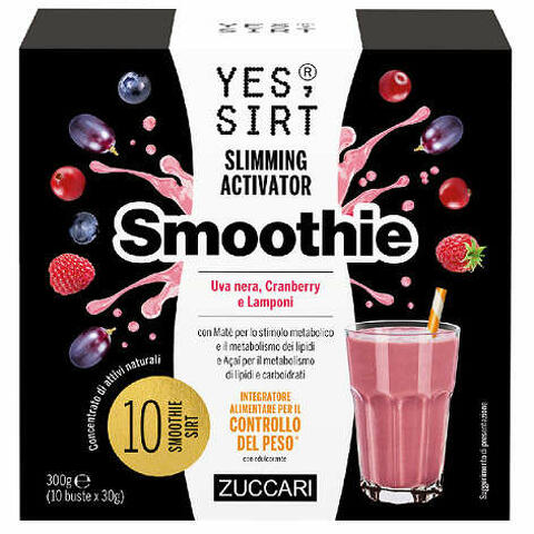 Yes sirt smoothie uva nera-cranberry-lamponi 10x30 g