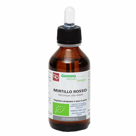 Mirtillo rosso macerato glicerinato bio 100 ml