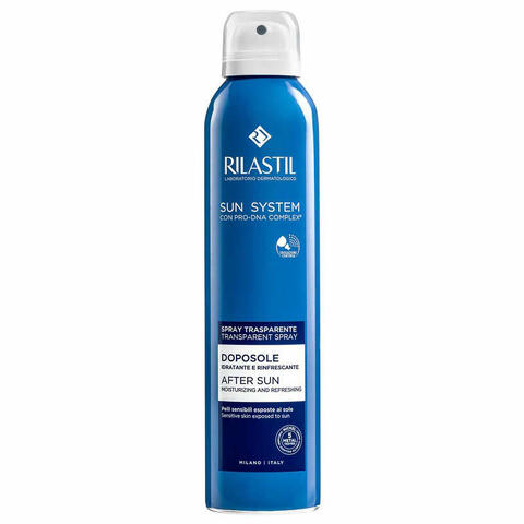 Sun system doposole spray trasparente doposole idratante e rinfrescante 200 ml