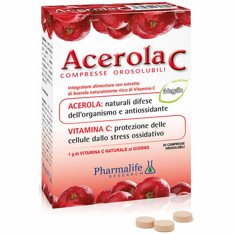 Acerola c 30 compresse orosolubili