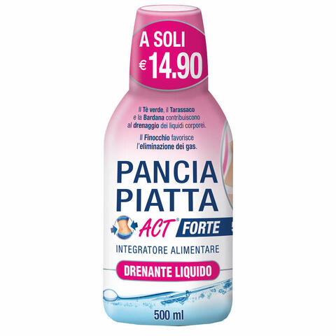 Pancia piatta act forte drenante liquido 500ml