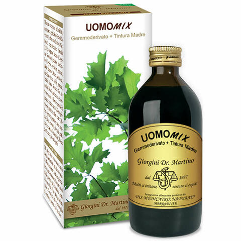 Uomomix gemmoderivato + tintura madre senza alcool 200 ml