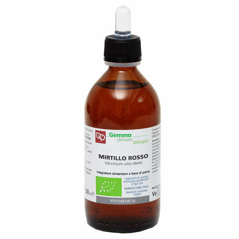 Mirtillo rosso macerato glicerinato bio 200 ml