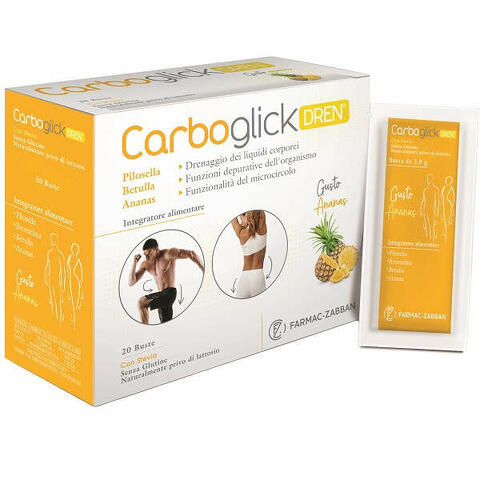 Carboglick dren 20 bustine