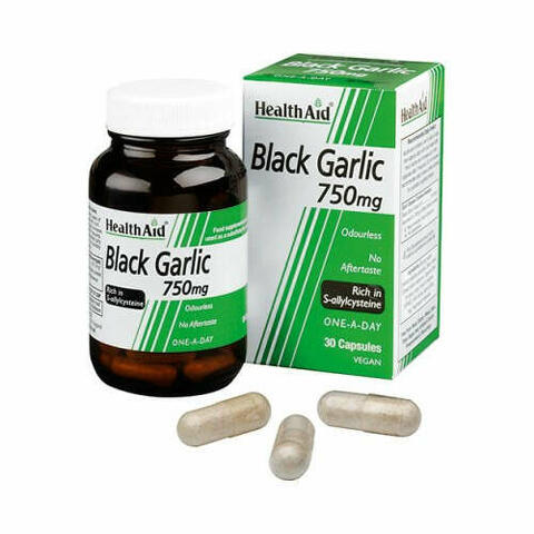 Black garlic 750mg 30 capsule