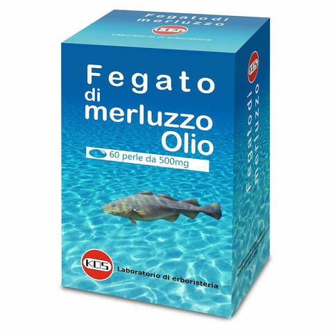 Fegato merluzzo 60 perle 500 mg