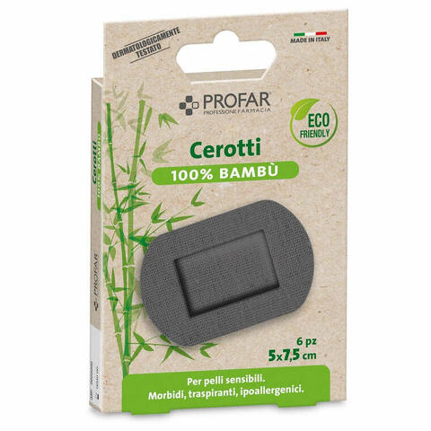 Cerotti  bambu' 5x7,5cm 6 pezzi