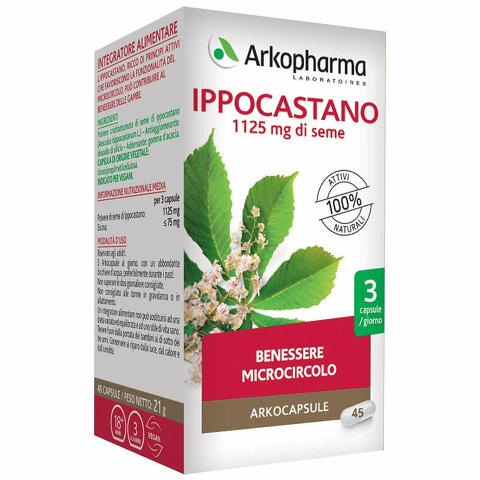 Arko capsule ippocastano 45 capsule