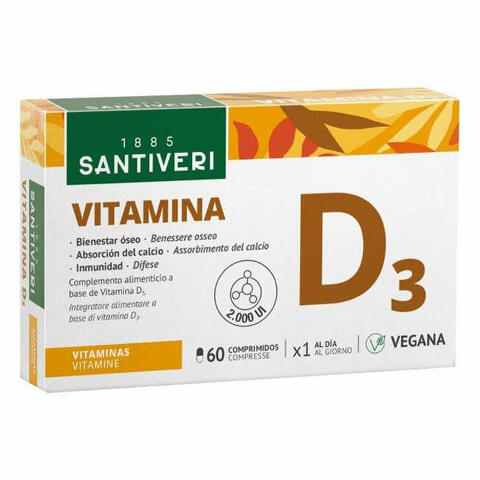 Vitamina d3 2000ui vegetale 60 compresse