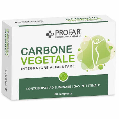 Carbone vegetale 80 compresse