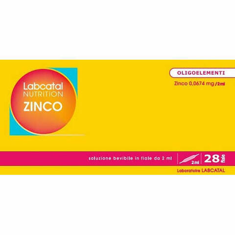 Nutrition zinco 28 fiale da 2 ml