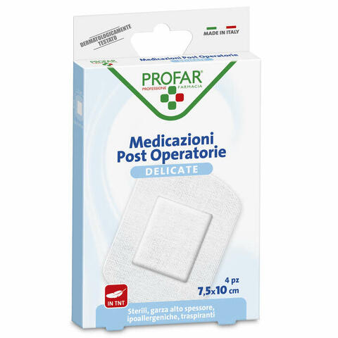 Cerotto per medicazioni postoperatorie  dimensioni 10x7,5cm