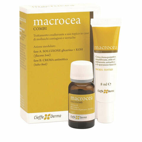 Macrocea combi soluzione 5 ml + crema 8 ml