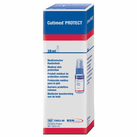 Barriera protettiva cutanea  protect film spray 28 ml per cute integra