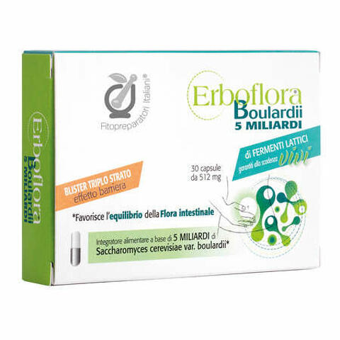 Fitopreparatori italiani erboflora bulardii 5mld 30 capsule