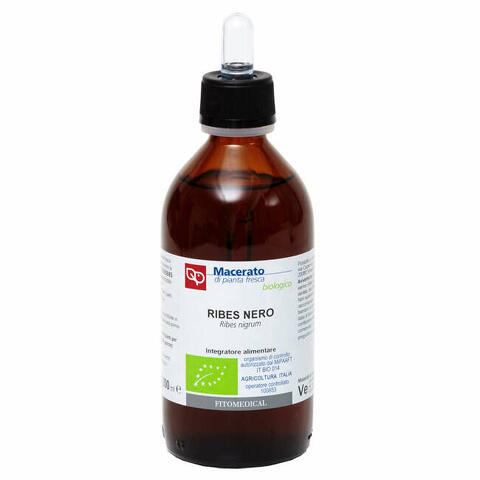 Ribes nero bio tintura madre soluzione idroalcolica 200ml