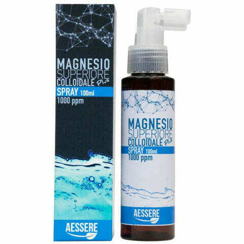 Magnesio superiore colloidale plus spray 1000 ppm 100 ml