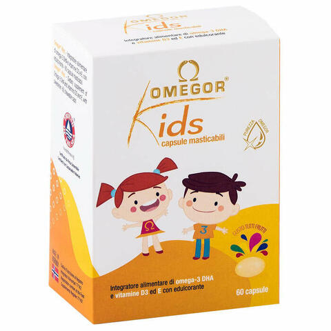 Omegor kids 60 capsule masticabili