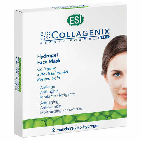 Biocollagenix hydrogel face mask 2 pezzi