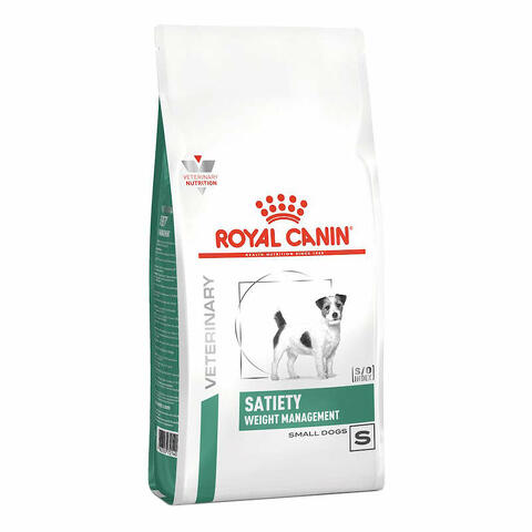 Veterinary health nutrition dog satiety weight management small dogs 1,5 kg