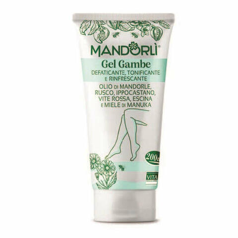 Mandorli gel gambe defaticante tonificante e rinfrescante 200 ml