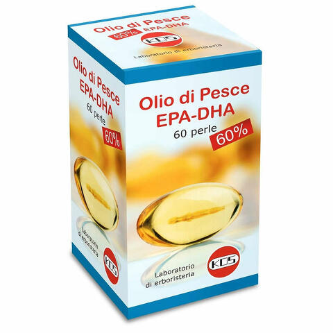 Pesce olio 60% epa dha 60 perle