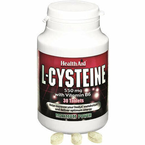 Cisteina 550mg + vitamina b6 30 compresse