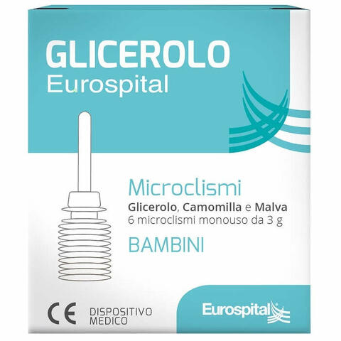 Microclismi glicerolo bambini 6 pezzi