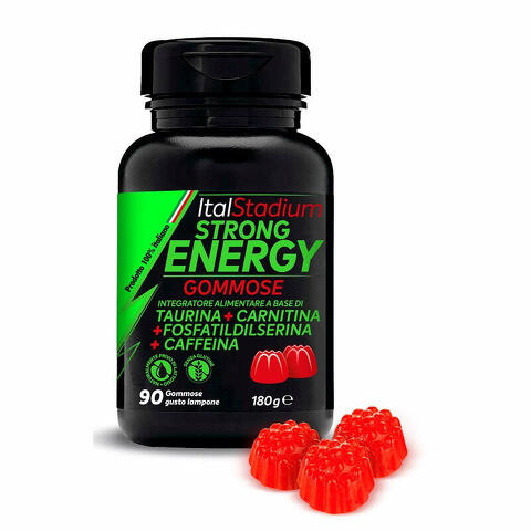 Strong energy lampone 90 gommose