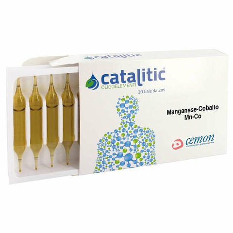 Catalitic oligoelementi manganese cobalto mn-co 20 ampolle