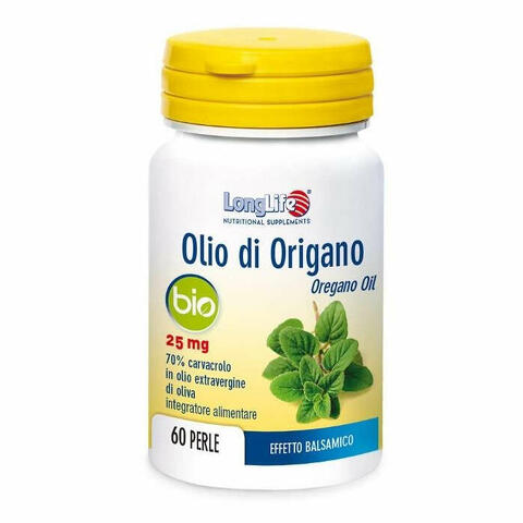 Longlife olio origano bio 60 perle