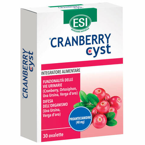 Esi cranberry cyst 30 ovalette