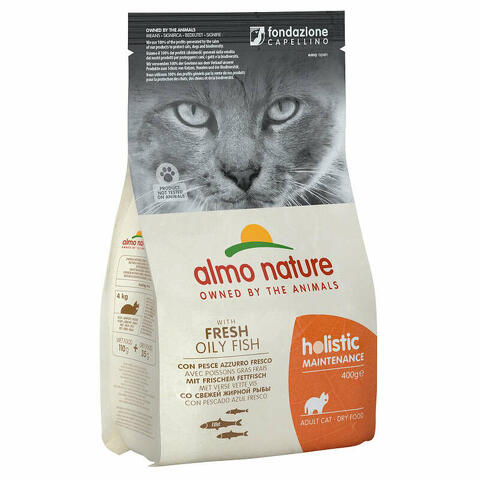 Holistic cat pesce azzurro/riso 2 kg