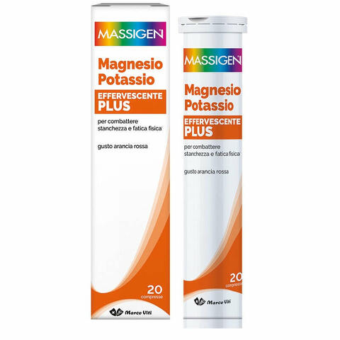 Magnesio potassio plus 20 compresse effervescenti