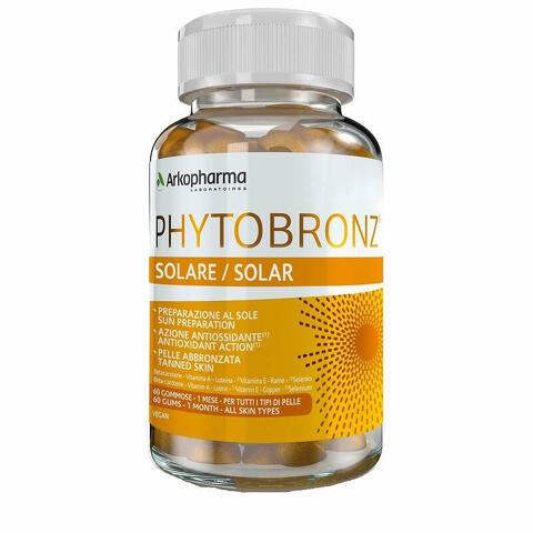 Phytobronz solare 60 gummies