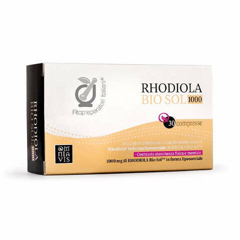 Fitopreparatori italiani rhodiola bio sol 1000 30 compresse